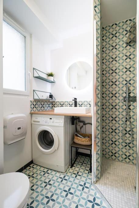 מונפלייה Le Contemporain, Charmant T1, Clim, Centre Ville מראה חיצוני תמונה