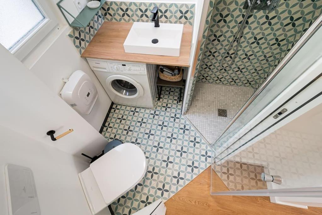 מונפלייה Le Contemporain, Charmant T1, Clim, Centre Ville מראה חיצוני תמונה